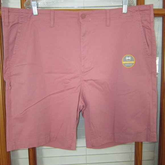 Falls Creek Other - Falls Creek Shorts Flat Front Men's Stretch Just Above the Knee NEW